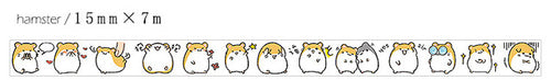 15mm*7m Cute Panda Seal Decorative Washi