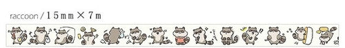 15mm*7m Cute Panda Seal Decorative Washi