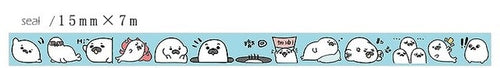 15mm*7m Cute Panda Seal Decorative Washi