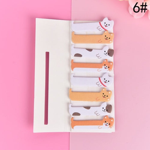 1PC Animal Girl Cute Kawaii Sticky Notes Memo Pad