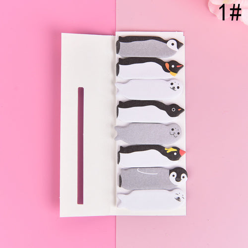1PC Animal Girl Cute Kawaii Sticky Notes Memo Pad