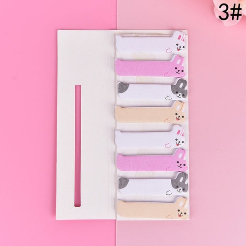 1PC Animal Girl Cute Kawaii Sticky Notes Memo Pad