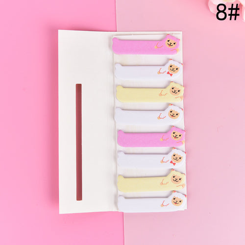1PC Animal Girl Cute Kawaii Sticky Notes Memo Pad