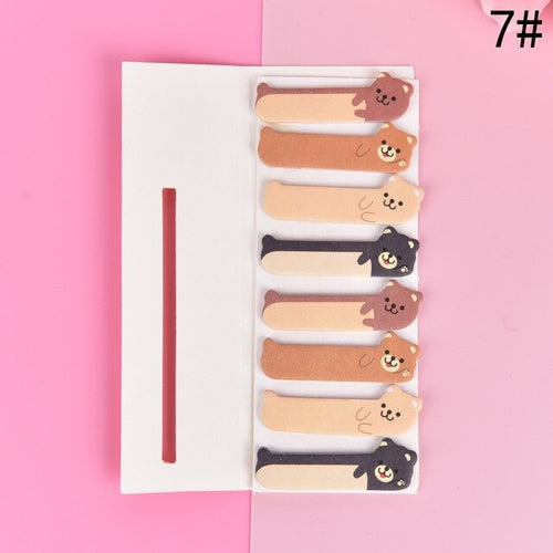 1PC Animal Girl Cute Kawaii Sticky Notes Memo Pad