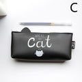 1pc PU Pencil Bag Cute Cat Pencil Case School