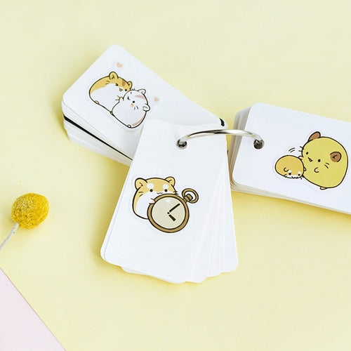 45PCS/PACK Cute Guinea Pig Sticker Marker