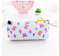 Cute Canvas Floral Pencil Case for girl Pencil Bag