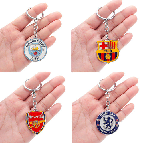 Colored Barcelona Real Madrid Keychain Liverpool Arsenal Chelsea Real