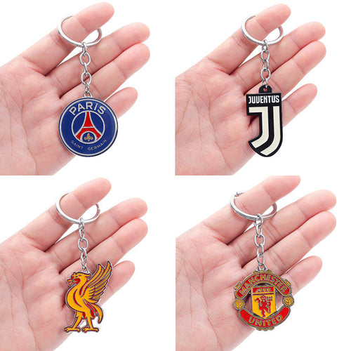 Colored Barcelona Real Madrid Keychain Liverpool Arsenal Chelsea Real