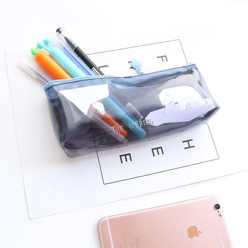 Polar bear School Pencil Case Students Pencil Bag