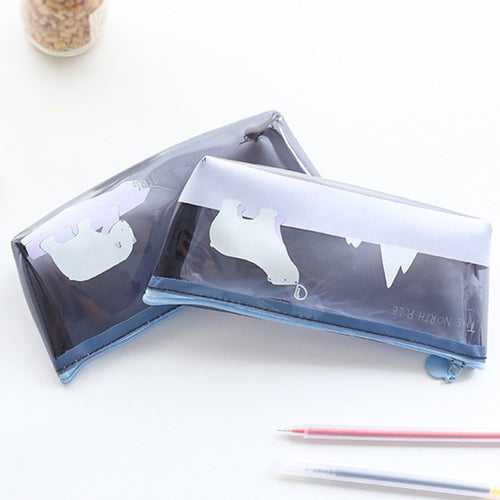 Polar bear School Pencil Case Students Pencil Bag