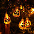Halloween Decorative String Lights Pumpkin Ghost